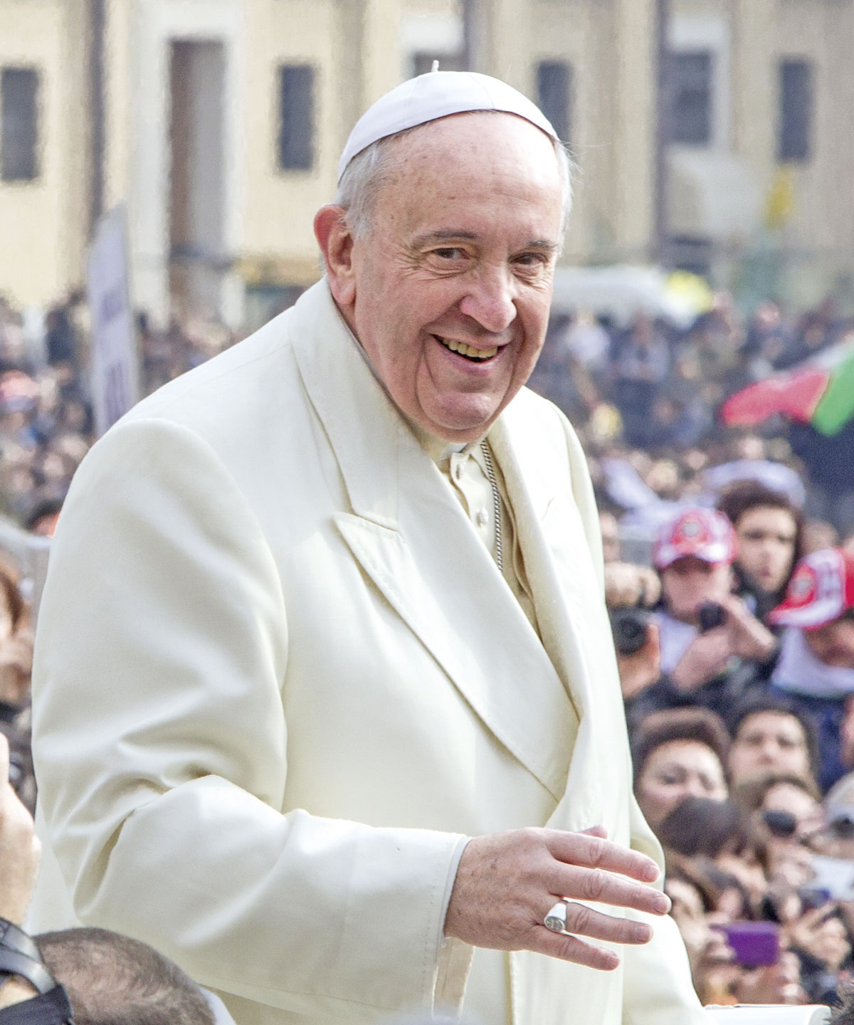François tient à la formule « pape catéchumène ».
