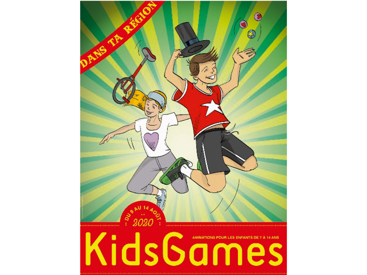 KidsGames 2020: Relève le défi ! Du 9 au 14 août – Lonay