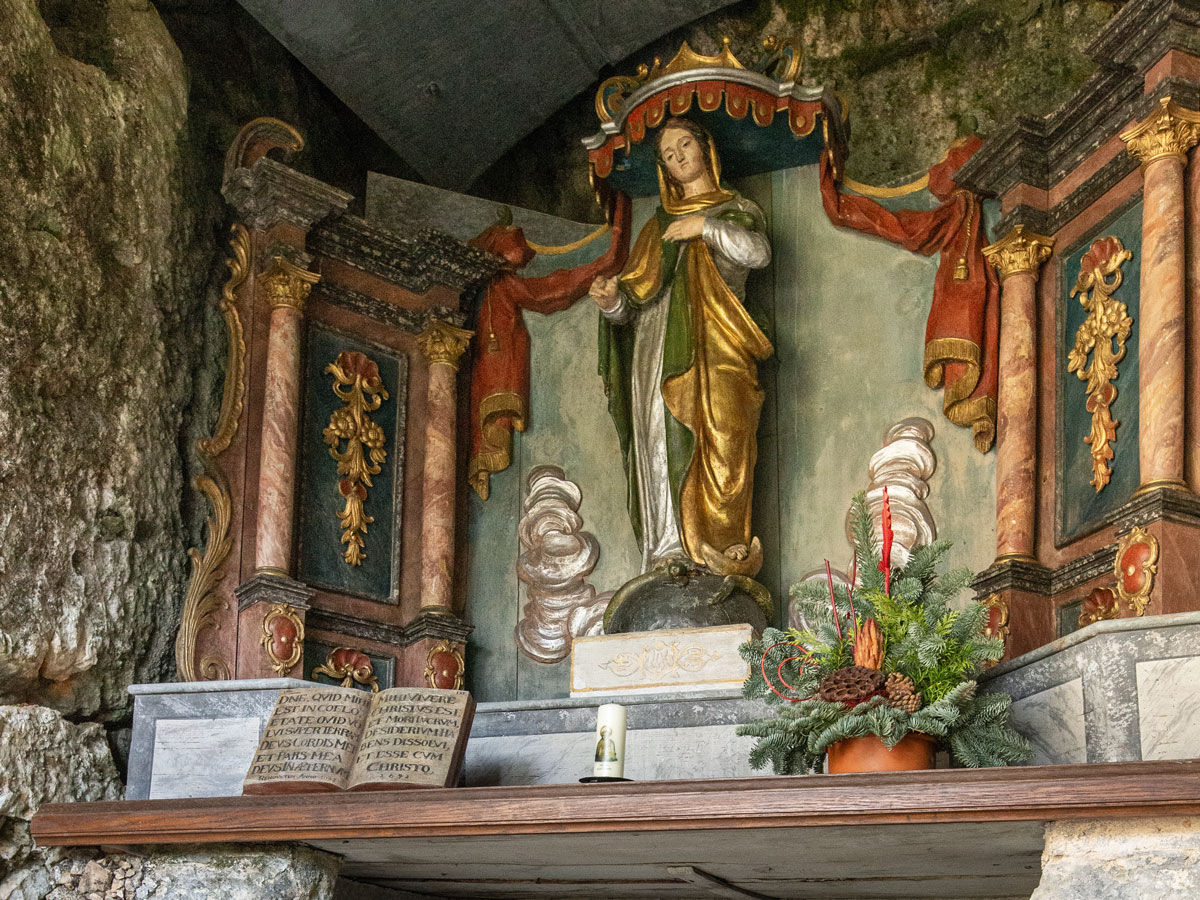 La grotte de l’Ermitage de Saint-Ursanne, Jura