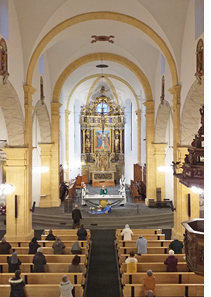 Une église rafraîchie et lumineuse