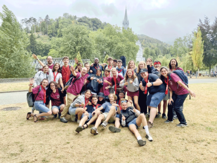 Nos ados à Lourdes