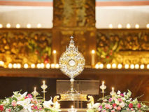 L’adoration eucharistique: source de force intérieure, de calme et de joie