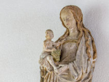 Statue de la Vierge à l’Enfant, chapelle Sainte-Croix, Blonay