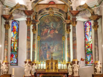 Maître-autel, église Sainte-Catherine, Sierre